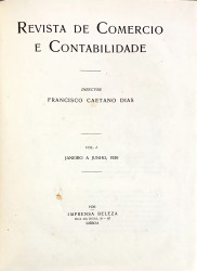 REVISTA DE COMERCIO E CONTABILIDADE. Director: Francisco Caetano Dias.